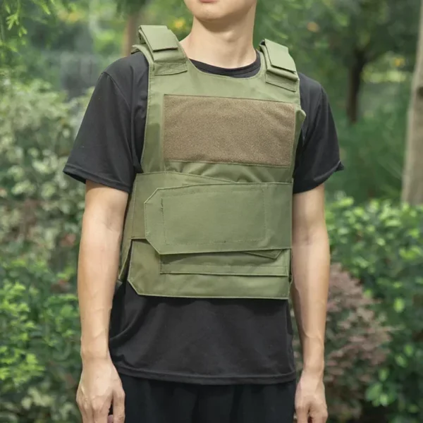 Taktische Weste aus 800D Nylon mit Schaumstoffeinlagen